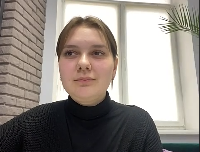 Олеся Липчак - кореспондентка  телеканалів “Тернопіль 1” та “ІНТБ”